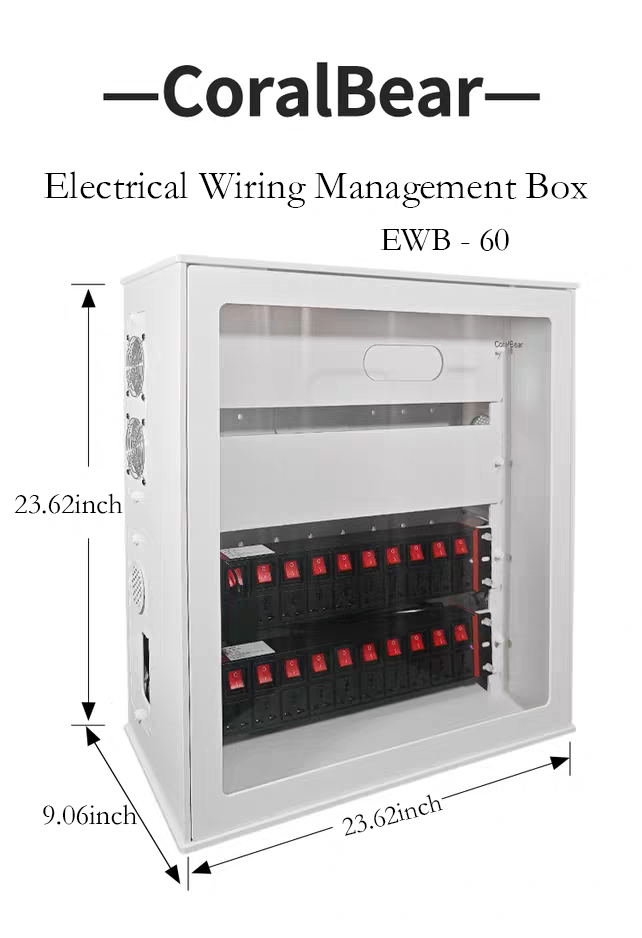 Electrical cable management box